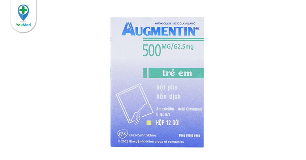 Augmentin 500 mg/62,5 mg là thuốc gì? Công dụng và lưu ý khi dùng