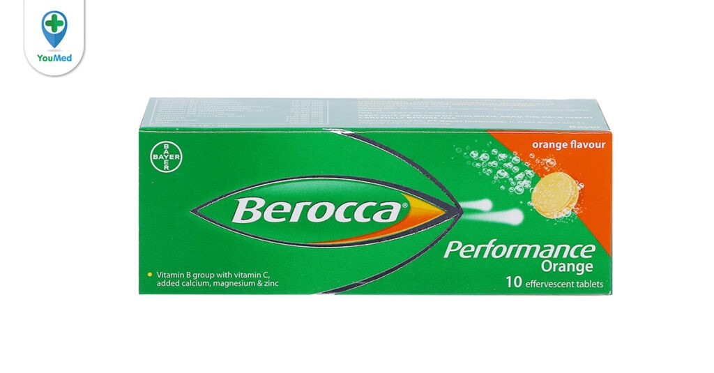 Berocca (vitamin B, C và các khoáng chất): Nguồn bổ sung năng lượng cho cơ thể và những điều cần lưu ý