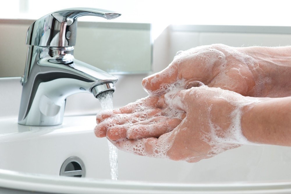 Rửa tay với xà phòng là biện pháp phòng ngừa hiệu quả