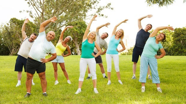 Tập thể dục thường xuyên để nâng cao sức khỏe nhé làm giảm nguy cơ mắc bệnh gan nhiễm mỡ