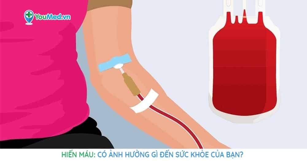 Hiến máu có ảnh hưởng gì đến sức khoẻ của bạn?