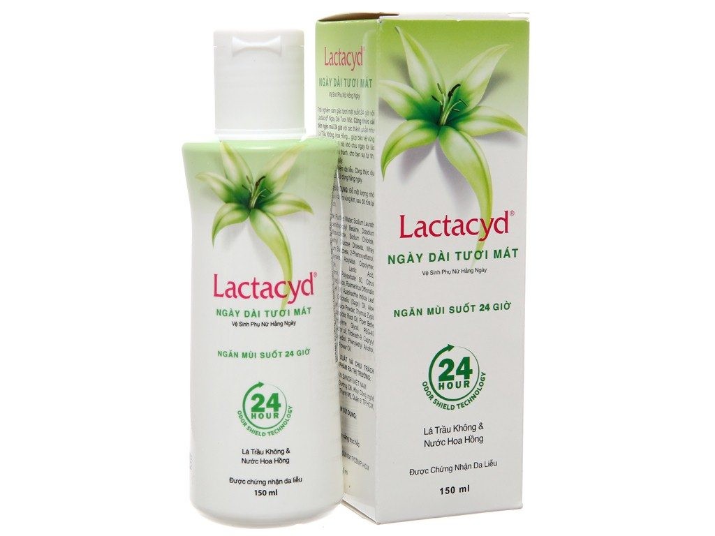 Dung dịch vệ sinh Lactacyd 24h