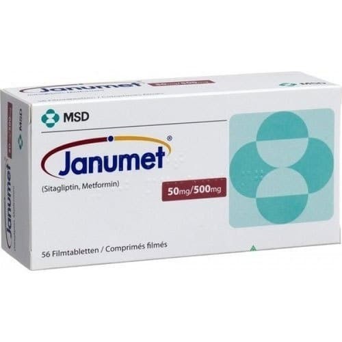 Thuốc Janumet (sitagliptin, metformin)