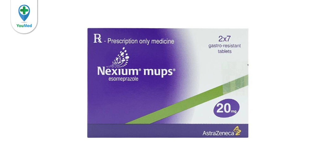 Thuốc Nexium mups (esomeprazol): công dụng, cách dùng và lưu ý khi sử dụng