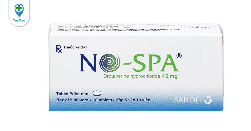 Thuốc No-spa (drotaverin): Kiểm soát cơn đau tại đường tiêu hóa