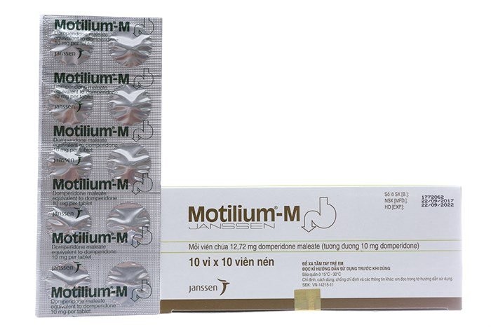 thuốc Motilium (domperidon)
