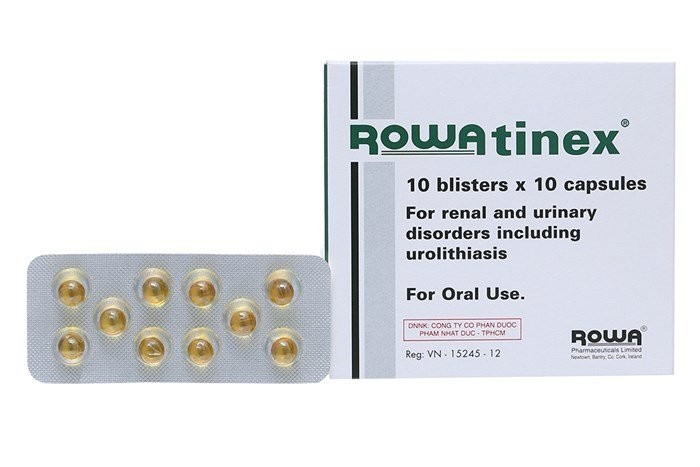 thuốc điều trị sỏi thận Rowatinex