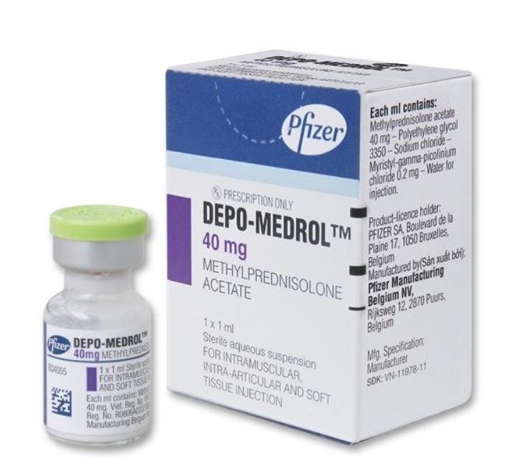 Thuốc Depo-Medrol (methylprednisolone)