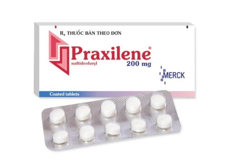 thuốc Praxilen (naftidrofuryl)