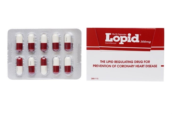 thuốc điều trị rối loạn lipid máu Lopid (gemfibrozil)