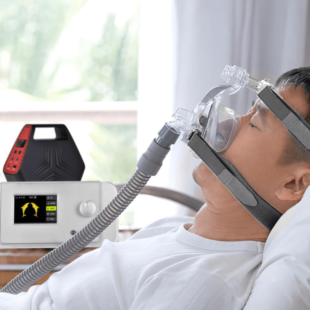 điều trị chứng ngưng thở khi ngủ bằng máy