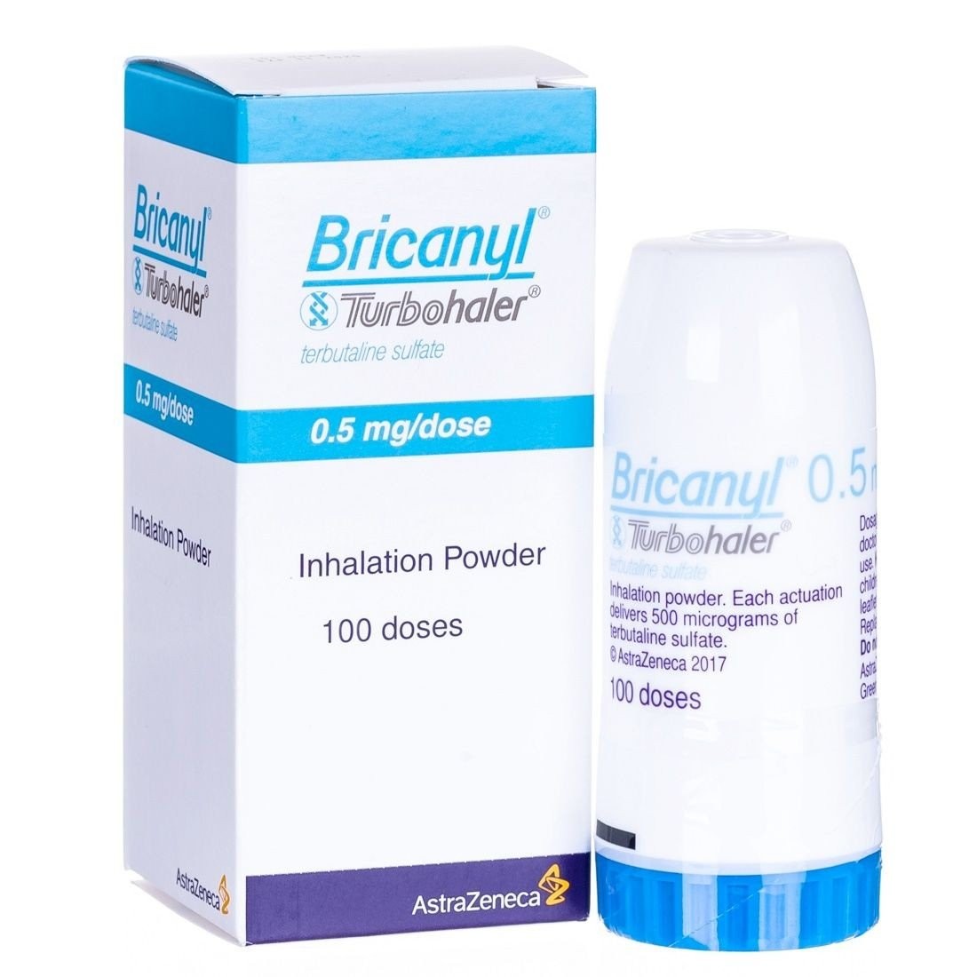bình hít khô thuốc Bricanyl (terbutalin) 