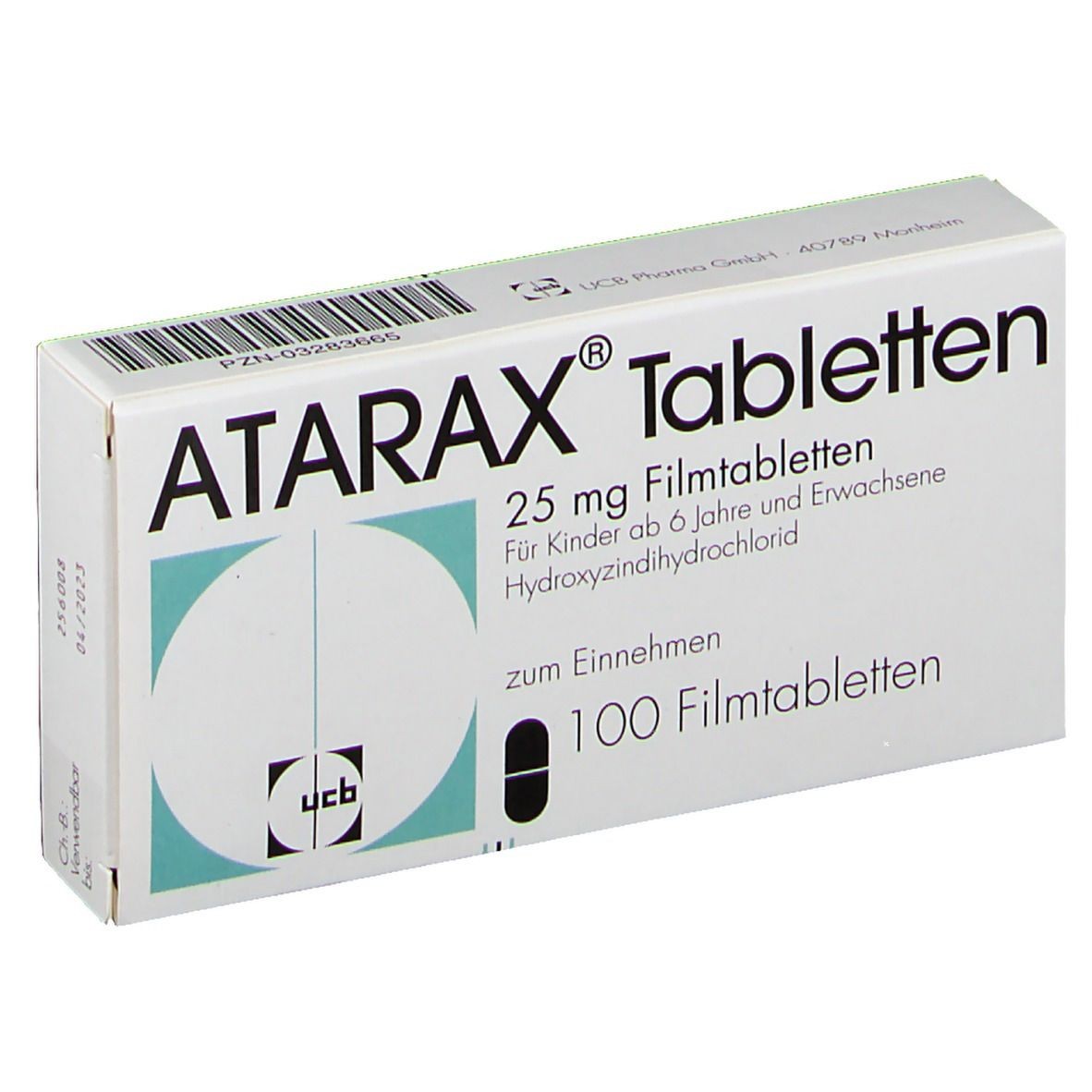Thuốc Atarax (hydroxyzin hydroclorid)
