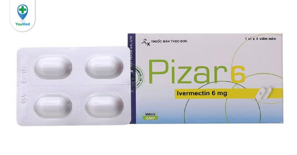 Những điều cần biết về thuốc tẩy giun Pizar (ivermectin)
