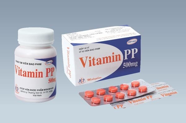 Thông tin thuốc vitamin PP