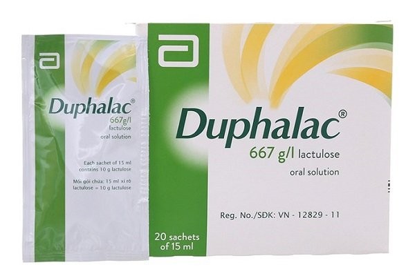 thuốc trị táo bón Duphalac (lactulose)