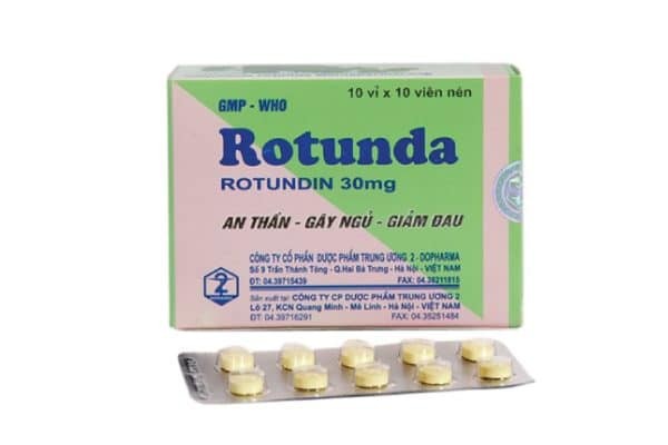 Thuốc điều trị mất ngủ Rotunda (rotundin)