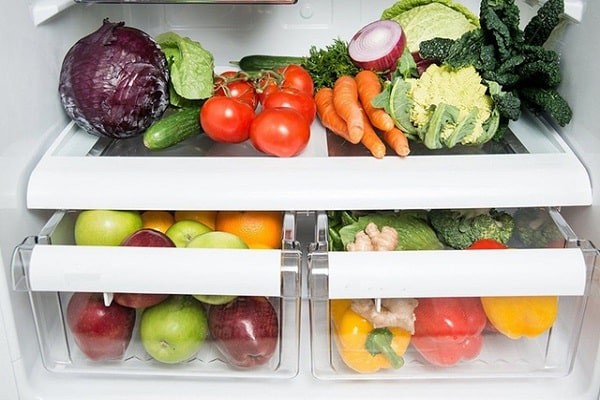 Bảo quản rau củ quả trong ngăn mát tủ lạnh