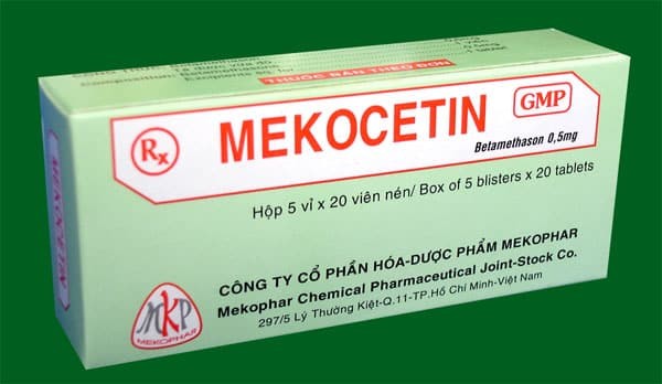 Tìm hiểu thông tin thuốc Mekocetin