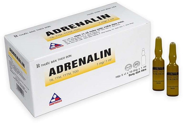 Tìm hiểu thông tin thuốc Adrenalin (epinephrin)