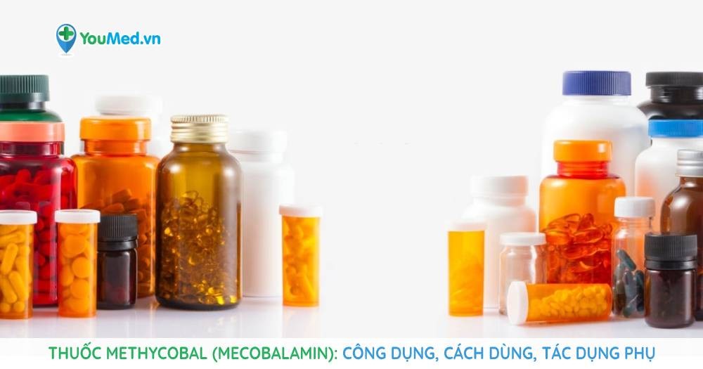 Thuốc Methycobal (mecobalamin): Công dụng, cách dùng, tác dụng phụ