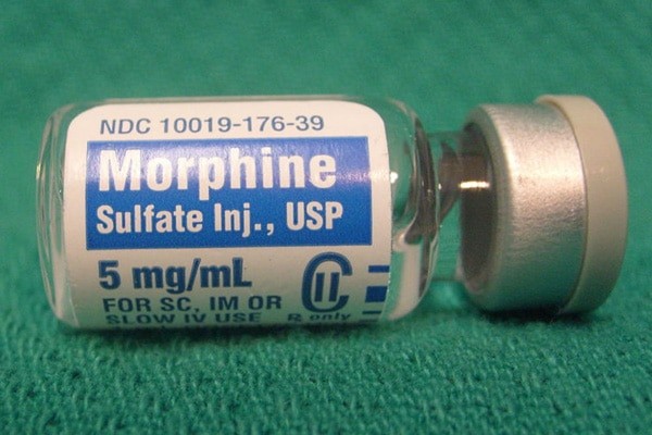 Có thể thuốc Morphine dùng qua hai đường uống và tiêm