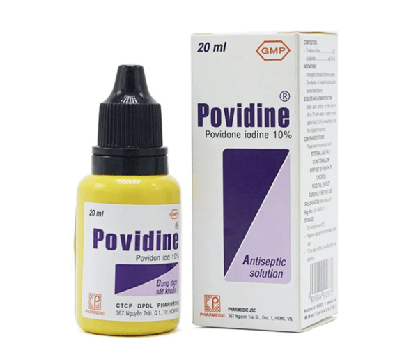 Povidine (povidon iod): Thuốc sát khuẩn và những điều cần biết