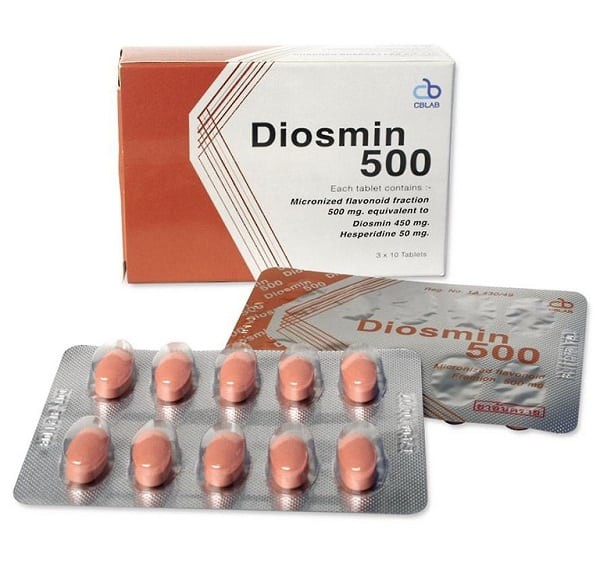 Sản phẩm thuốc Diosmin