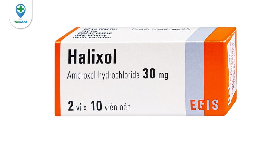 Thuốc Halixol: Trị ho có đờm hiệu quả cho trẻ