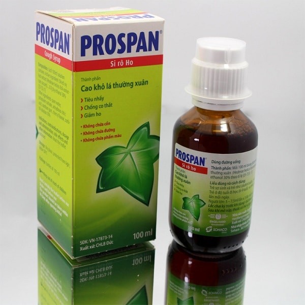 Sản phẩm thuốc ho Prospan 
