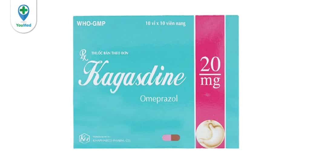 Những điều cần biết về thuốc dạ dày Kagasdine (omeprazol)