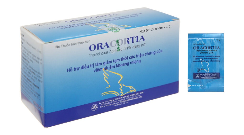 Thuốc Oracortia (Triamcinolon): Công dụng, cách dùng và lưu ý