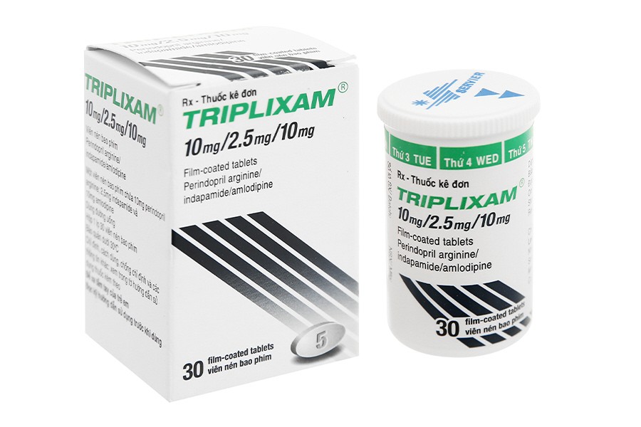 Triplixam 10 mg/2,5 mg/10 mg