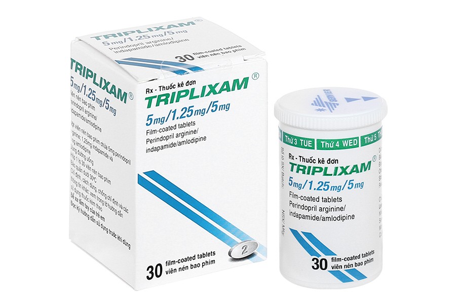 Triplixam 5 mg/1,25 mg/5 mg