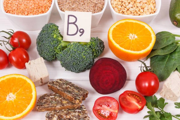 Một số thực phẩm có vitamin B9 dồi dào