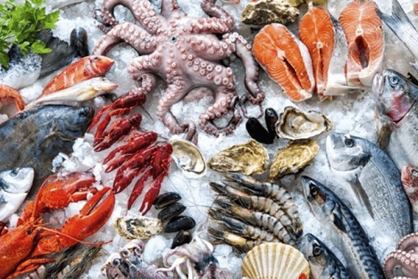 Chế độ ăn nhiều hải sản làm tăng Acid uric máu