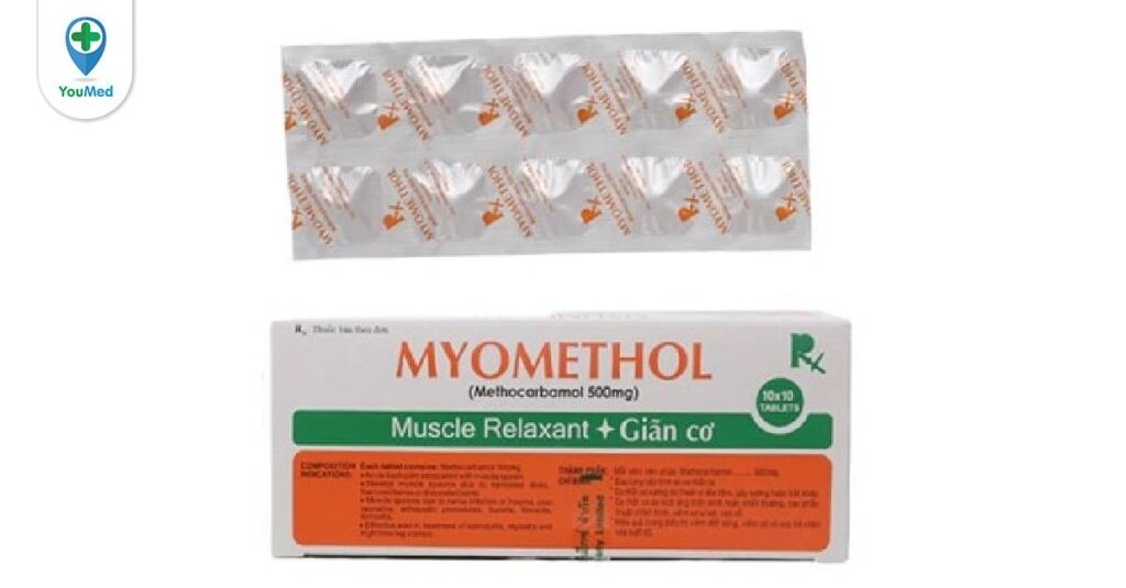 Thuốc Methocarbamol 500mg: Công dụng, cách dùng và lưu ý