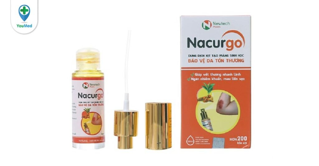 Nacurgo và 2 dòng sản phẩm điều trị các vấn đề về da