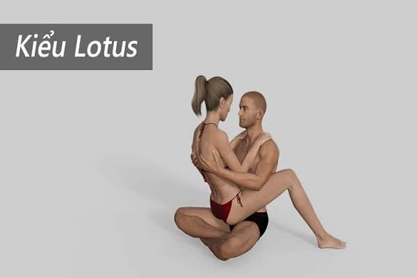 Tư thế Lotus 2 người