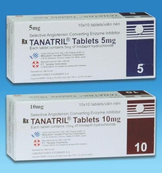 Tổng hợp những thông tin liên quan đến thuốc Tanatril®