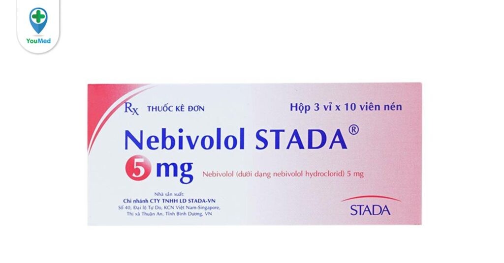 Nebivolol 5mg là thuốc gì? Công dụng, cách dùng và những điều cần lưu ý