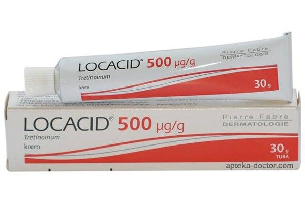 Thuốc Locacid được thiết kế dưới dạng tuýp