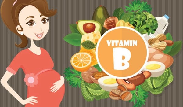 Vitamin B cần cho phụ nữ có thai