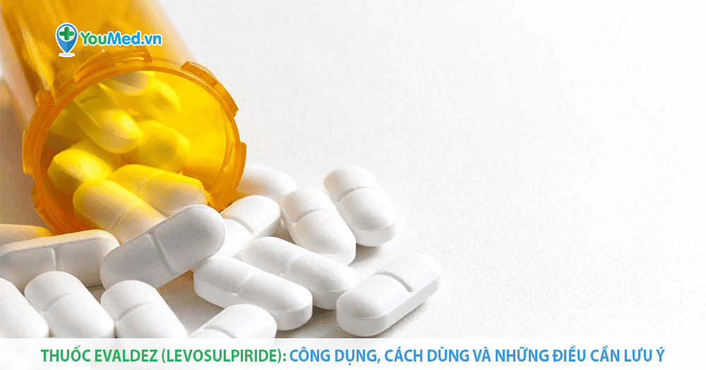 Thuốc Evaldez (levosulpiride): công dụng, cách dùng và những điều cần lưu ý
