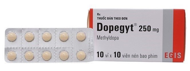Thuốc Dopegyt (Methyldopa)