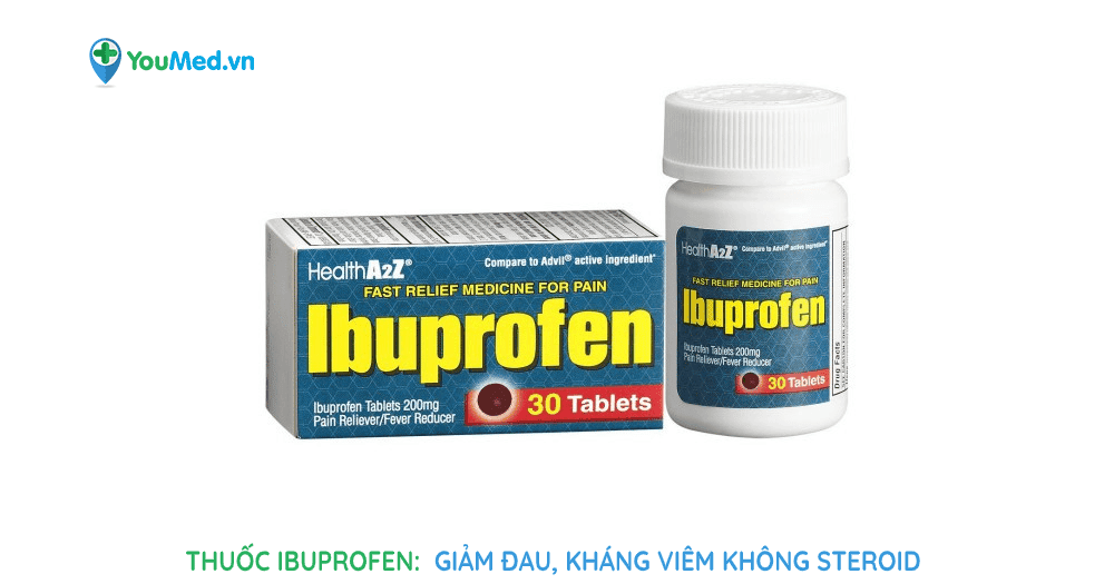Ibuprofen: thuốc giảm đau, kháng viêm không steroid