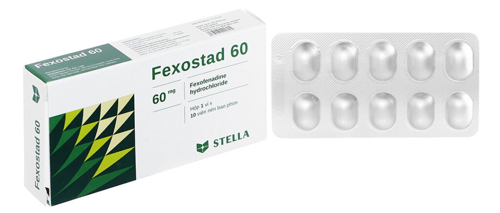 Thuốc Fexofenadine 60 mg