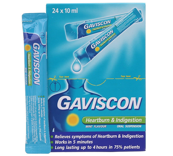 Gaviscono thể dục tiêu hóa 