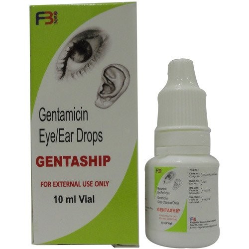 Thuốc nhỏ mắt Gentamicin và nhỏ tai
