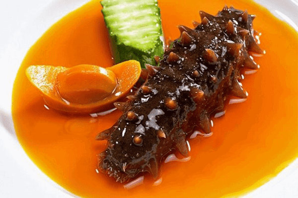  Món ăn từ hải sâm